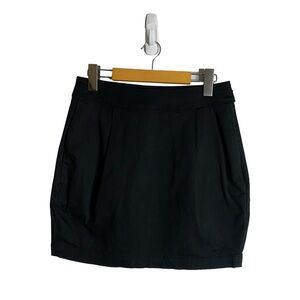7 For All Mankind Women's Black Mini Skirt